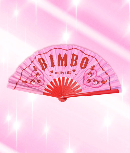 Pink Bimbo Rave Fan