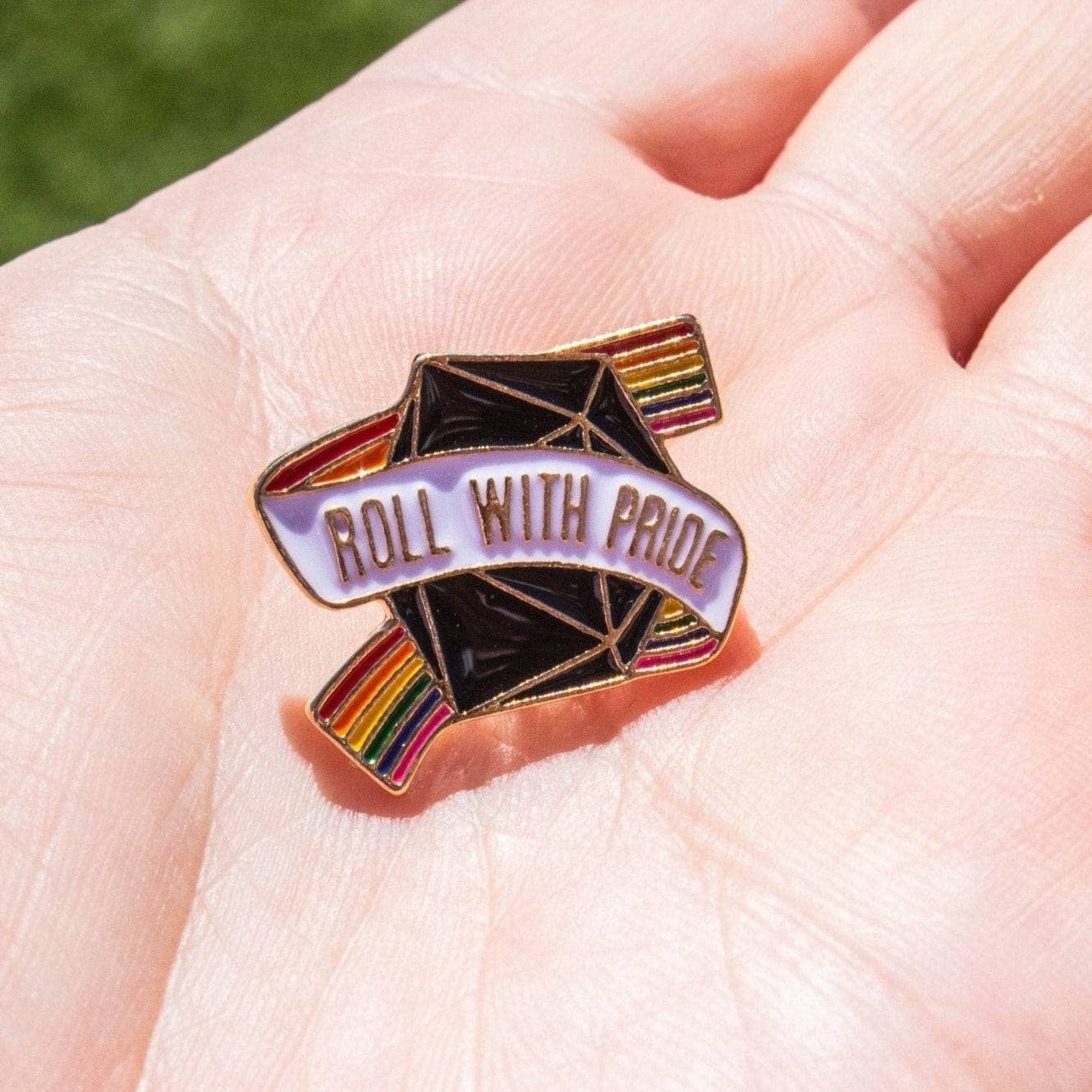 Roll With Pride Pin