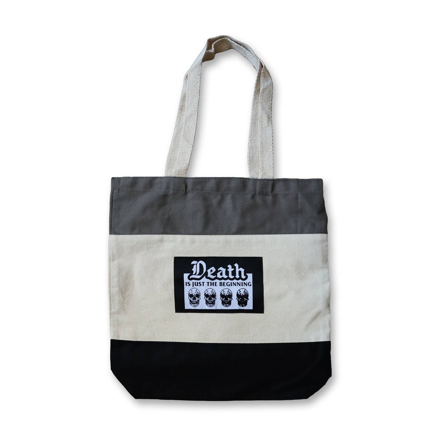 The Beginning Tri-Color Heavyweight Tote
