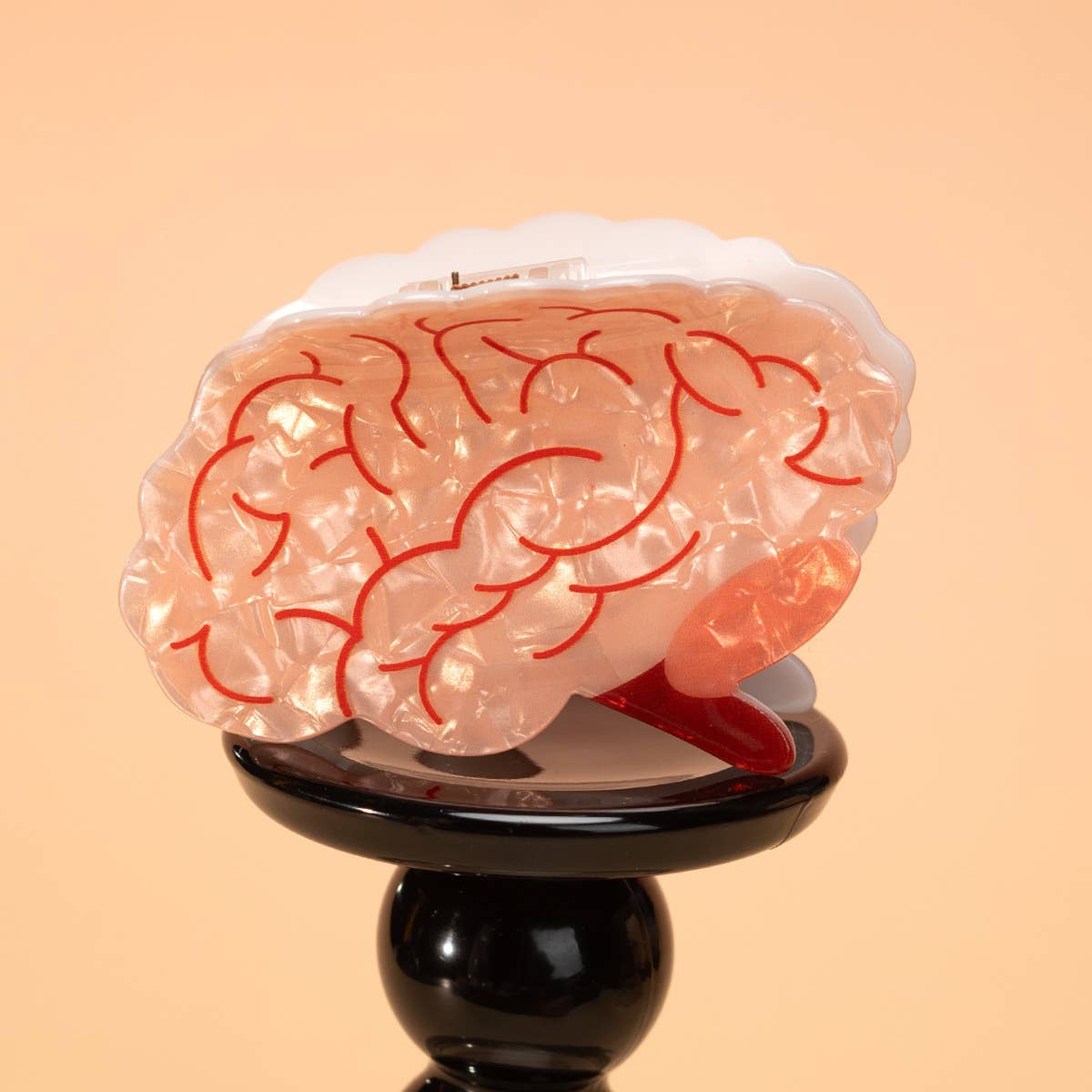 Brain  Hair Claw Clip