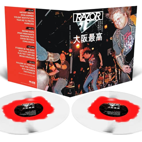 Razor - Live! Osaka Saikou 2xLP
