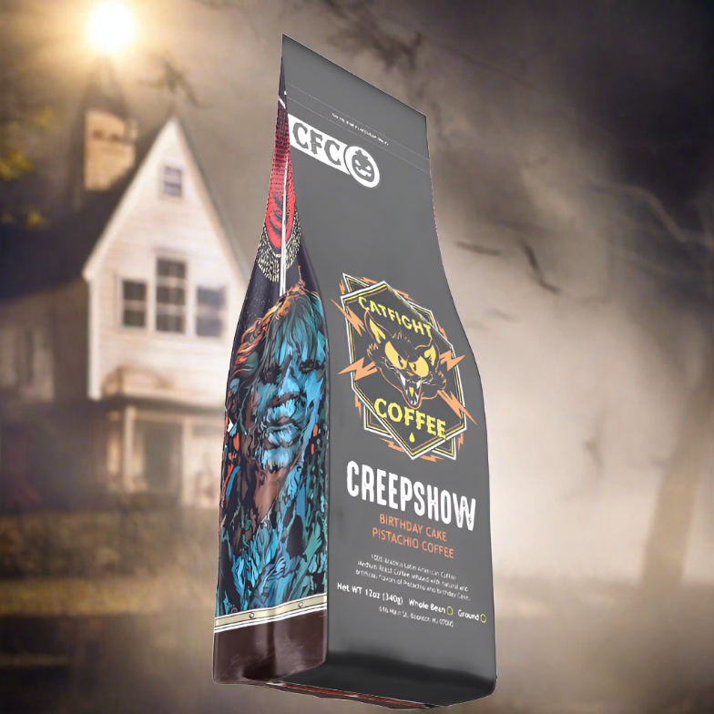 Official Creepshow Pistachio Birthday Cake Coffee