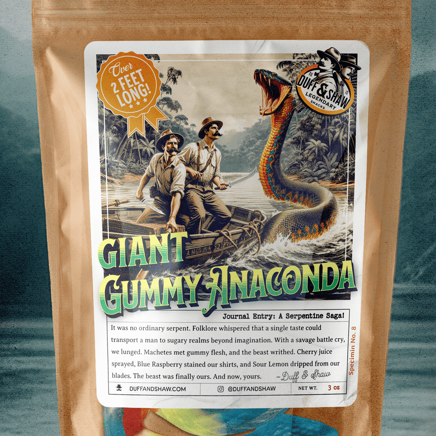 GIANT Gummy Anaconda!