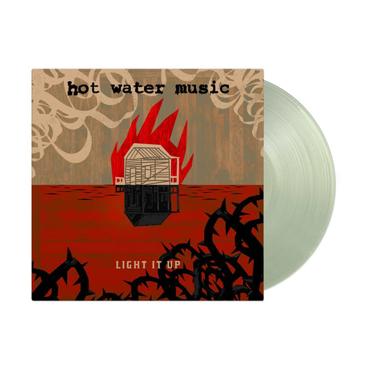 Hot Water Music - Light It Up Coke Bottle Clear Vinyl LP