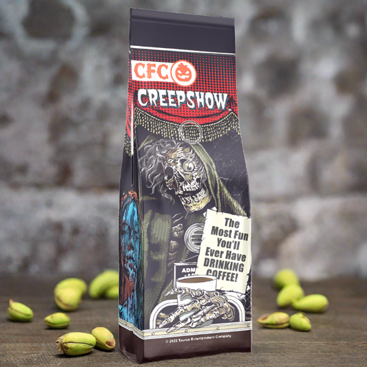 Official Creepshow Pistachio Birthday Cake Coffee