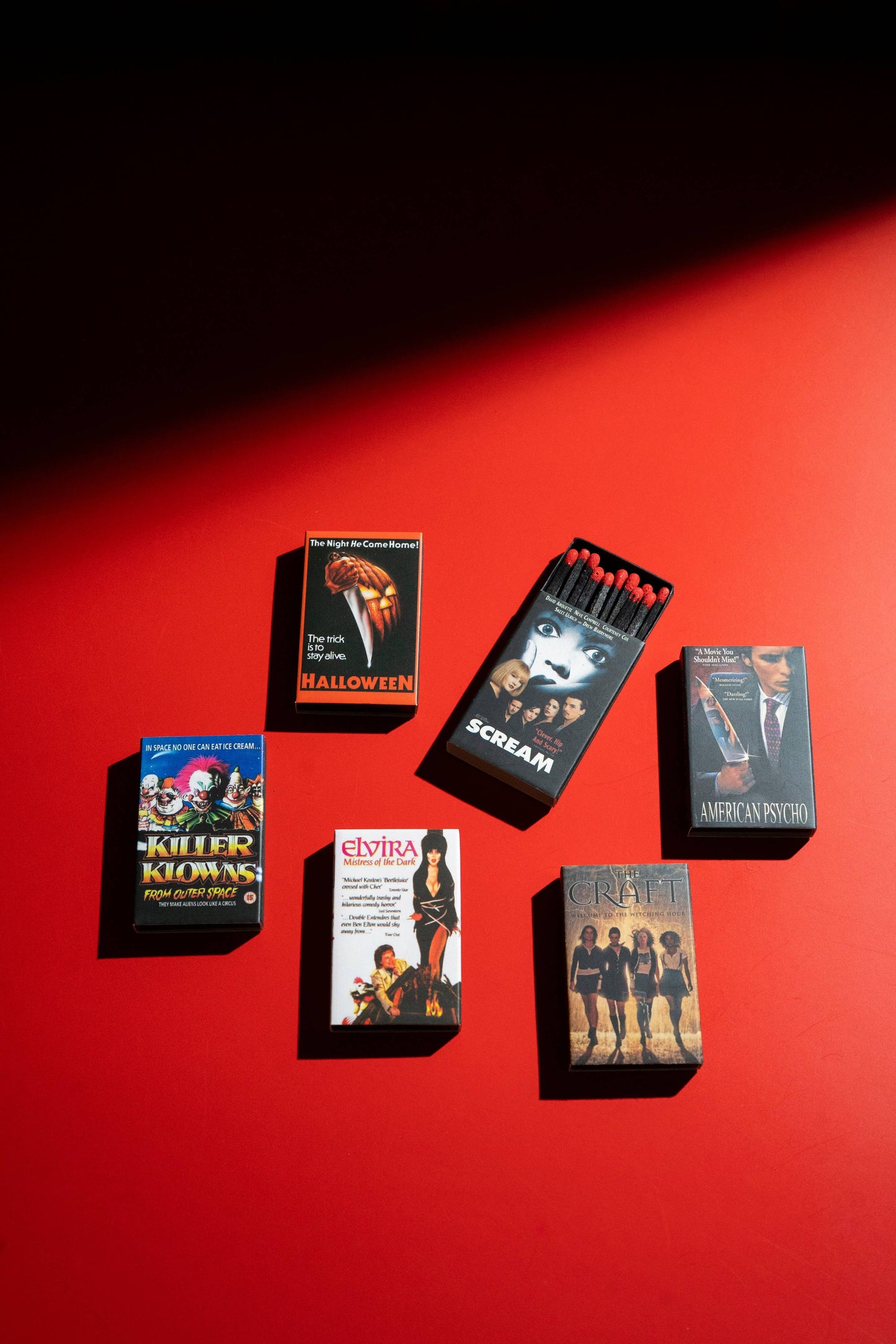 VHS Match Box Set- Horror Vol 1