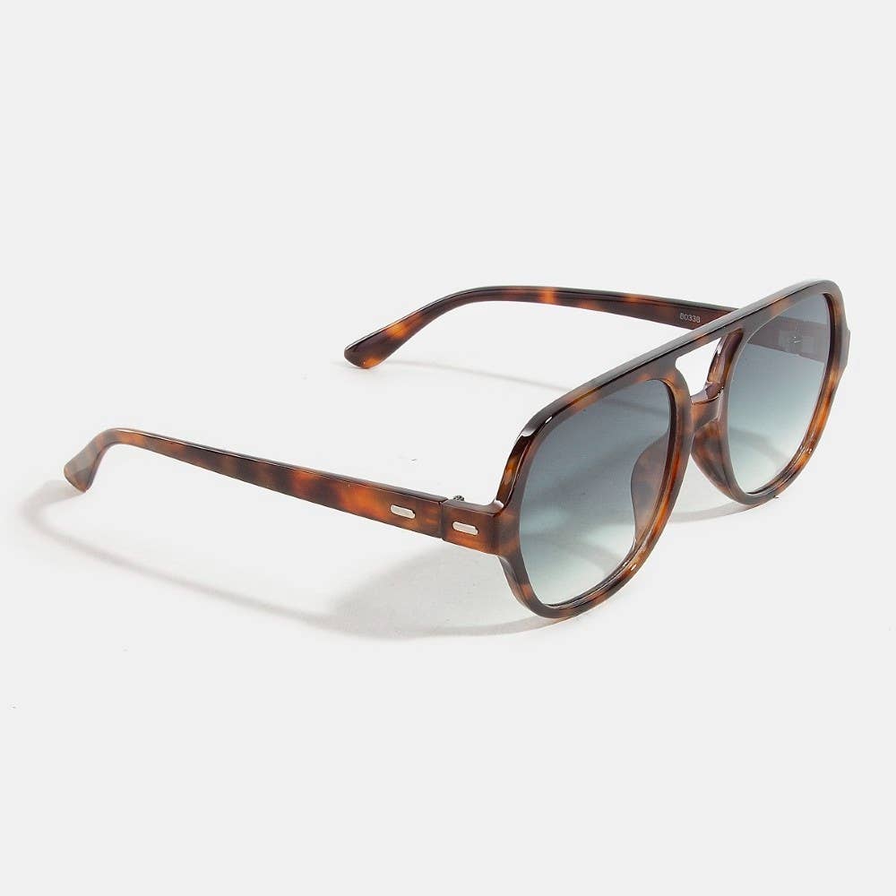 Thin Acetate Bridge Sunglasses Set