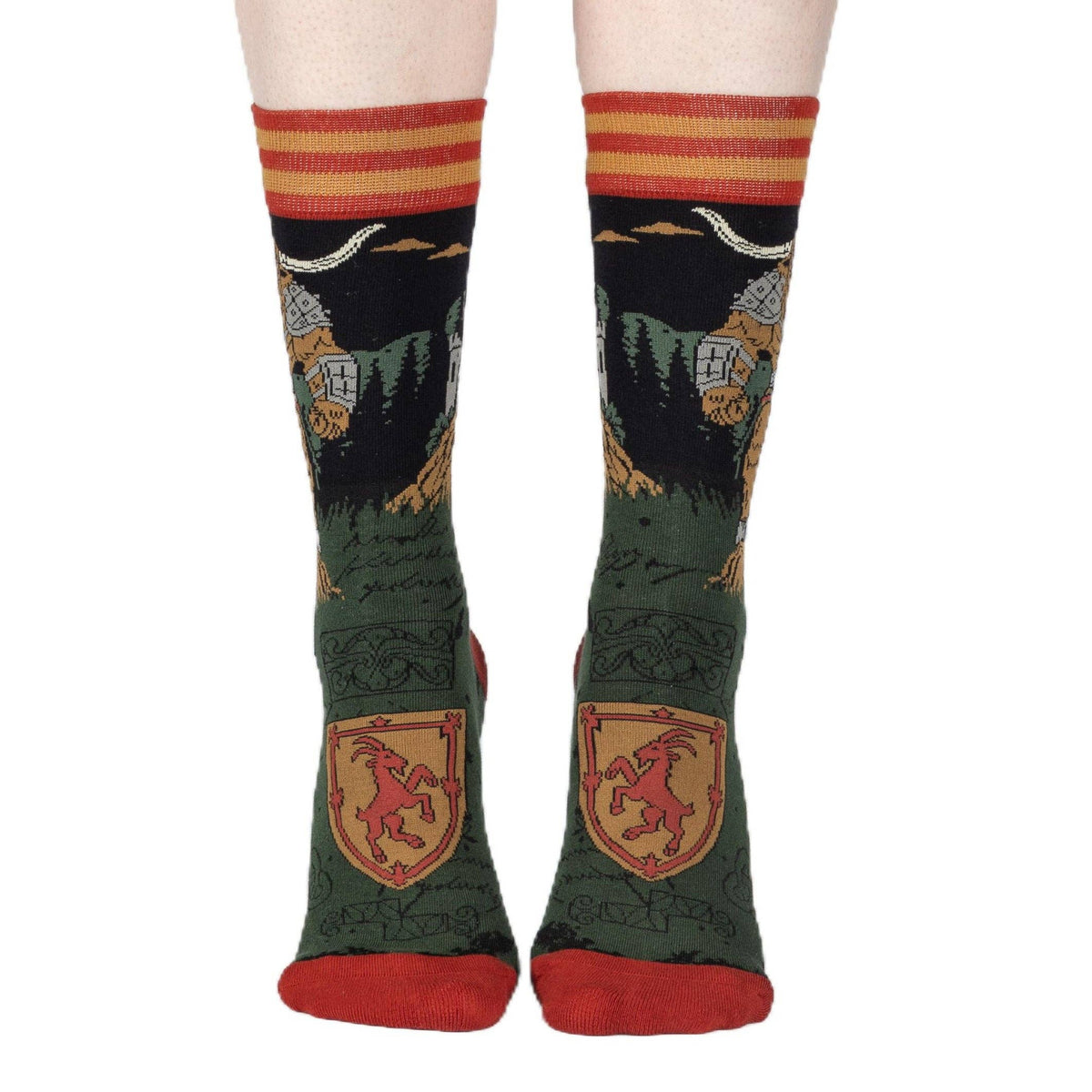 Highland Cow Exe-coo-tioner Crew Socks