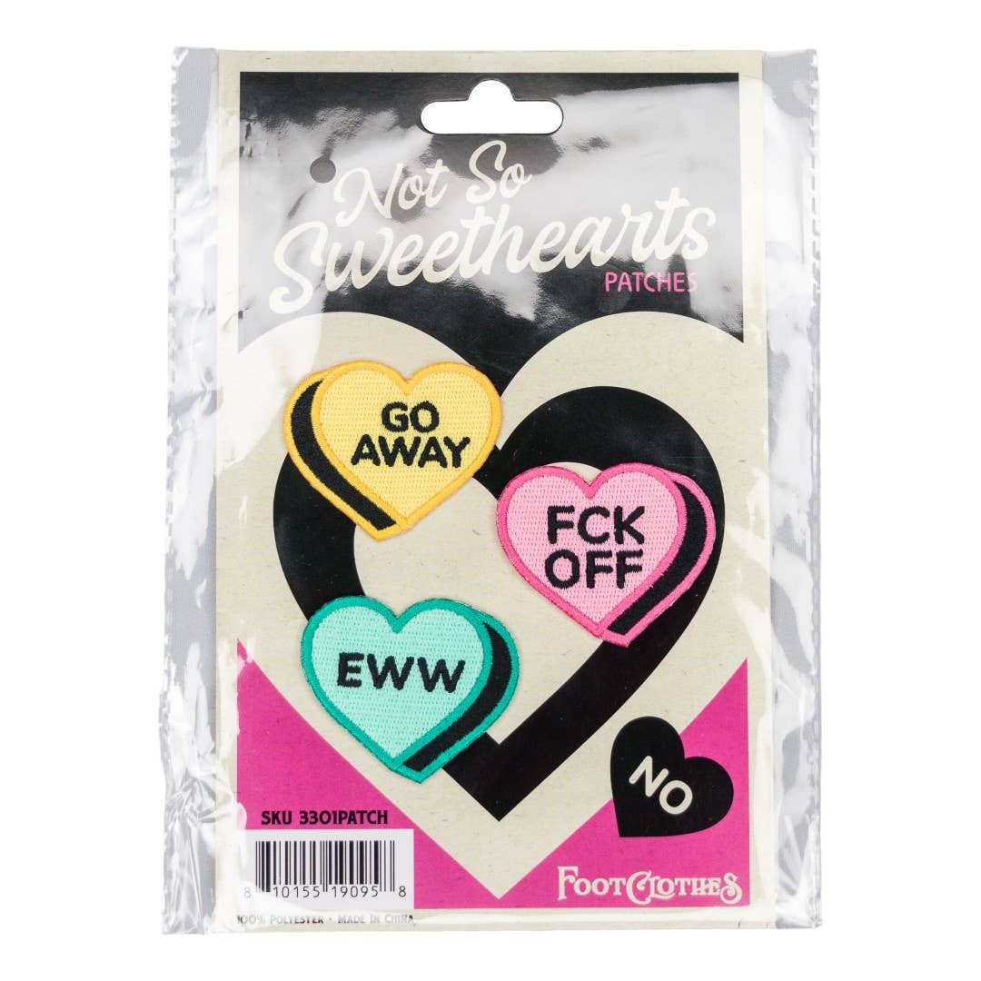 Not So Sweethearts Patches