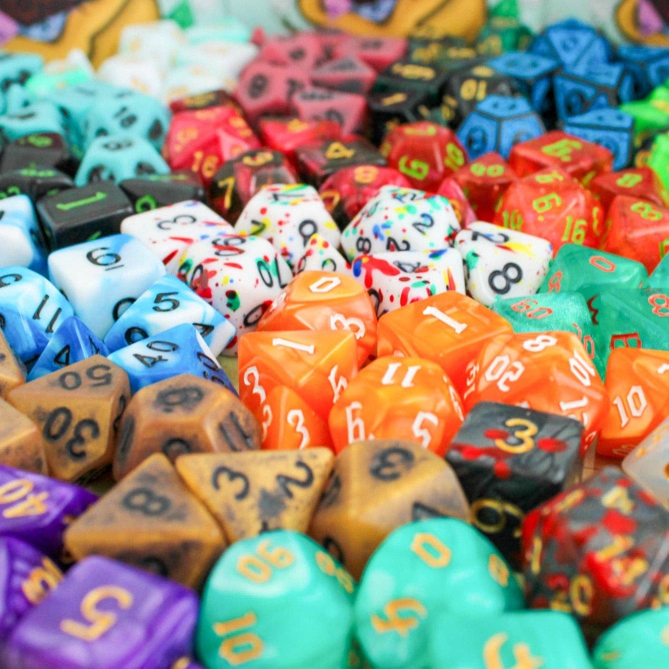 Mystery DnD Dice, over 100 unique sets!