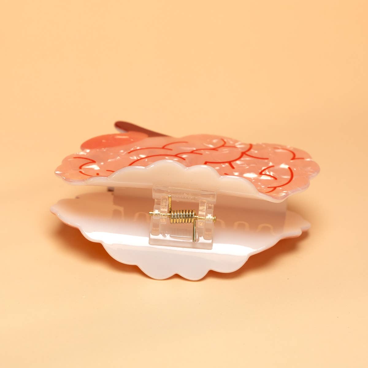 Brain  Hair Claw Clip
