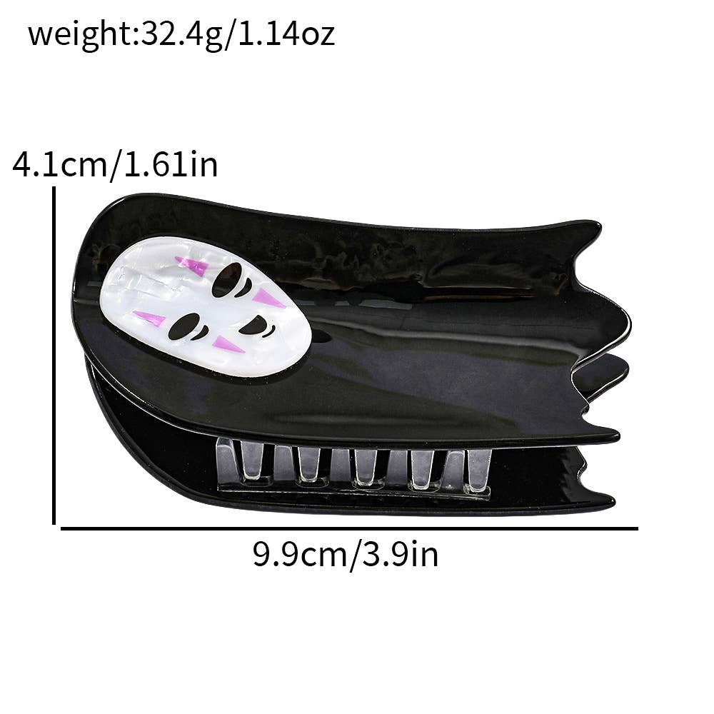 Faceless Hair Claw Clip