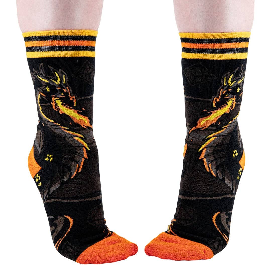 Dragon's Flame Crew Socks
