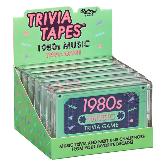Trivia Tapes - 1980 music - Cassette - Game - Cards - Nashville TN