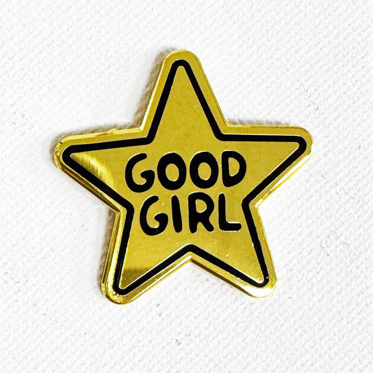 Good Girl Star Pin