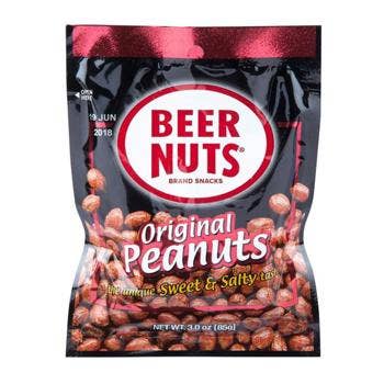 Beer Nuts Bags Original Peanuts 3 oz