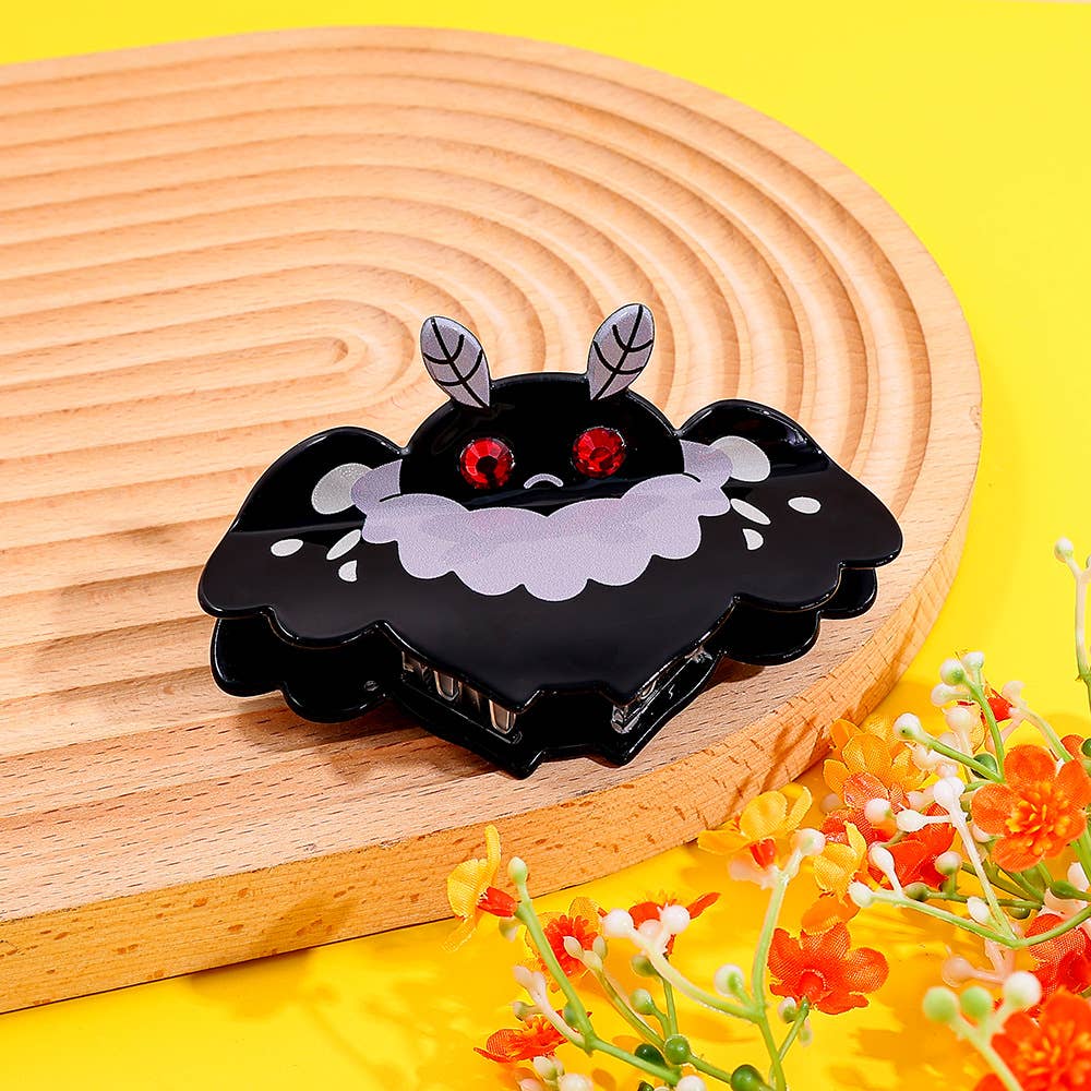 Mothman Hair Claw Clip