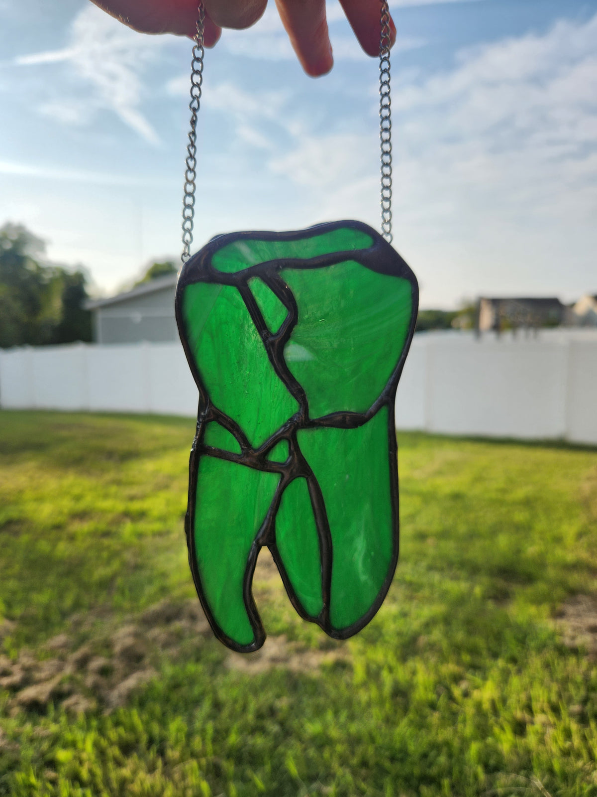 Tooth Stained Glass
