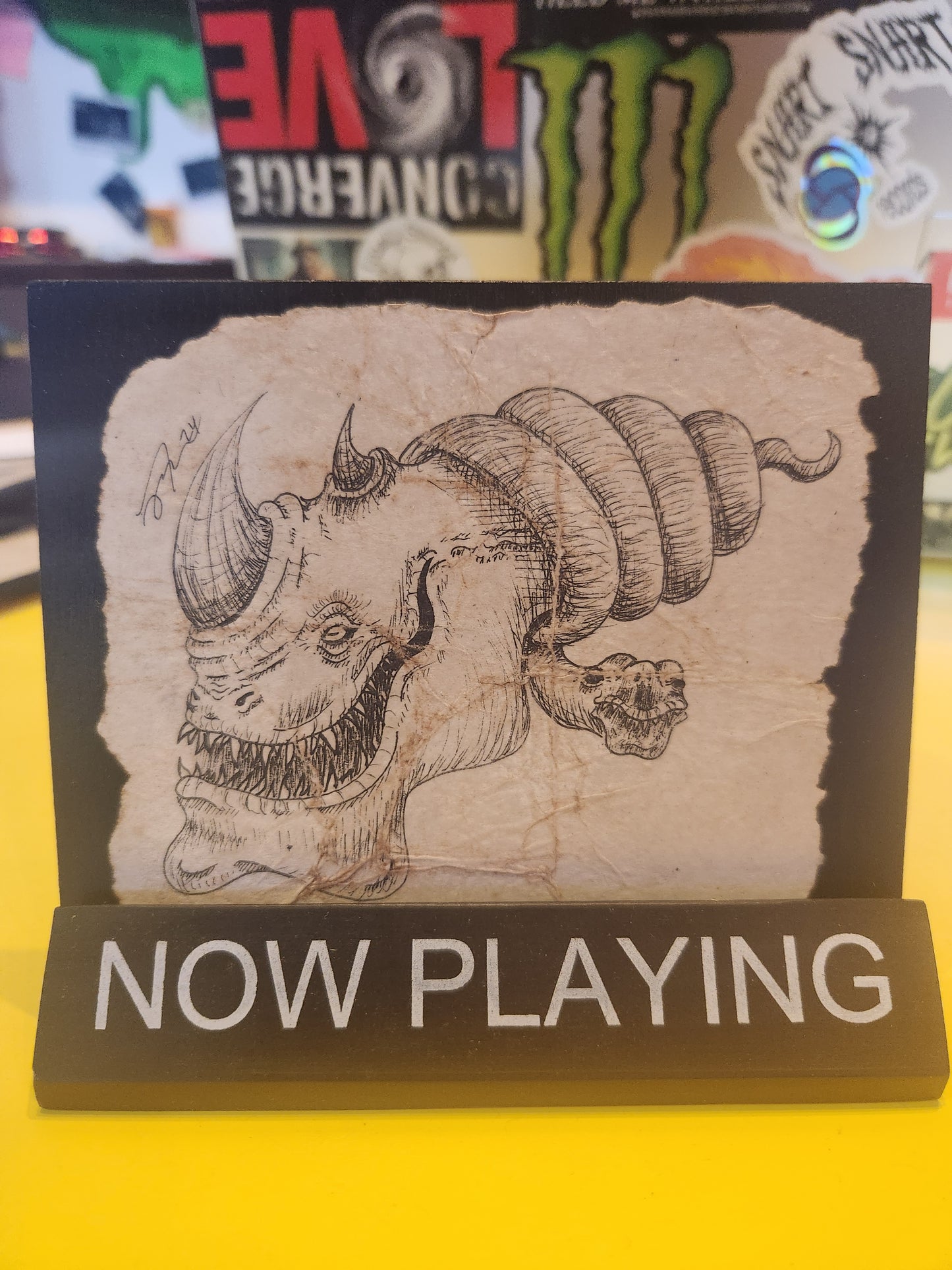 Medium Wood Mounted Print by Jesse Thompson
