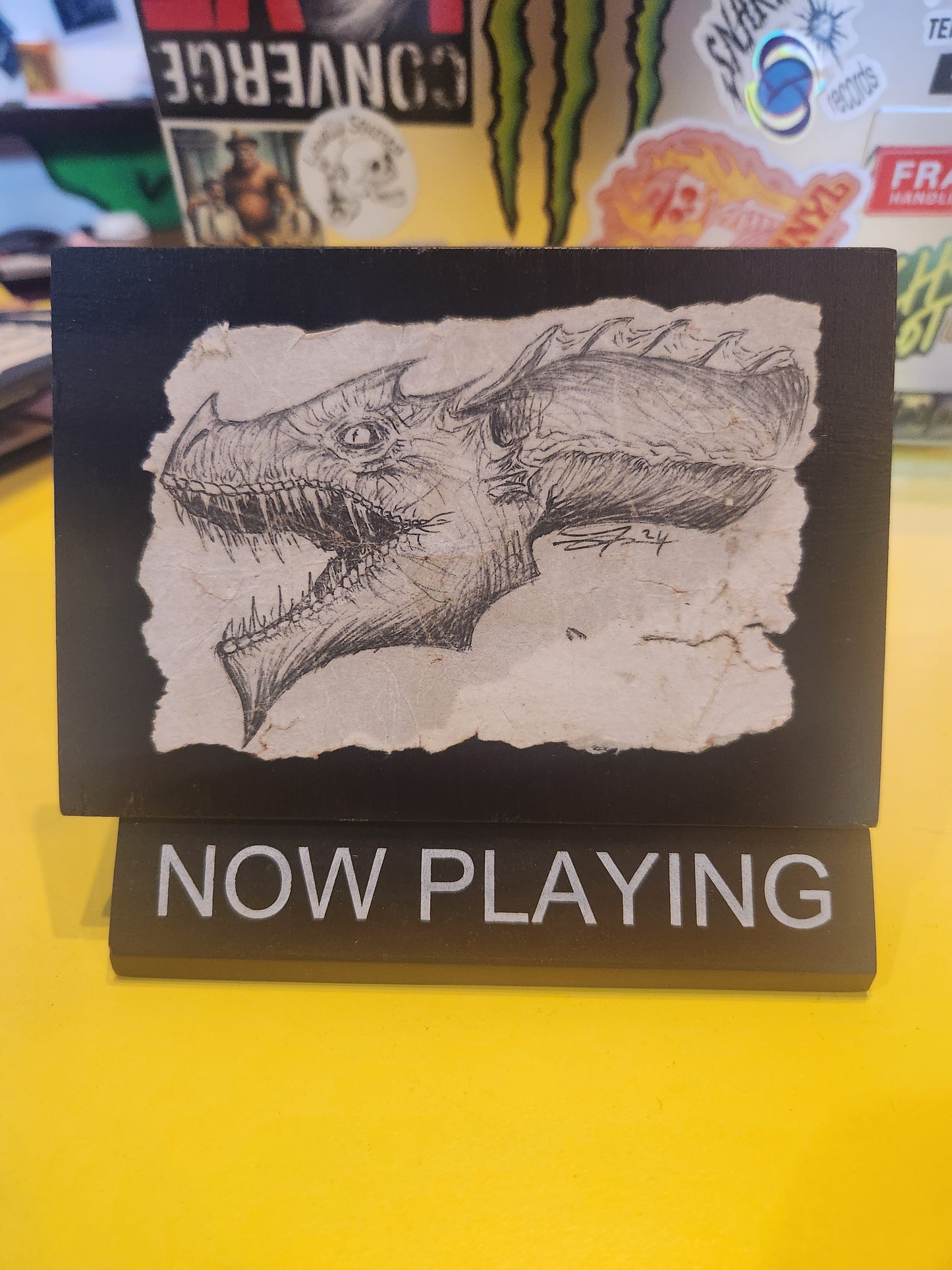 Small Wood Mounted Print by Jesse Thompson