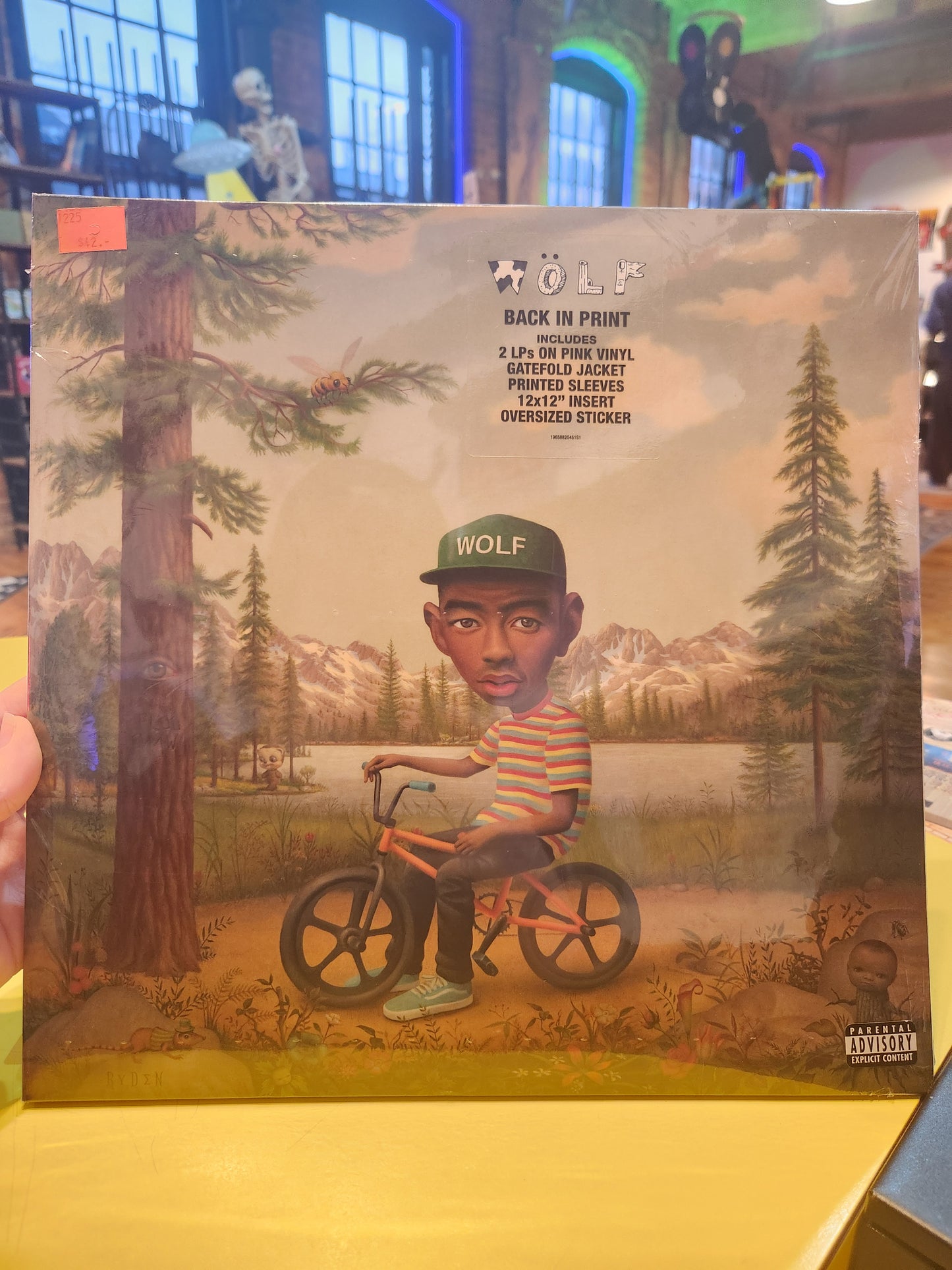 Tyler, the Creator - Wolf Repressing Pink 2LP USED