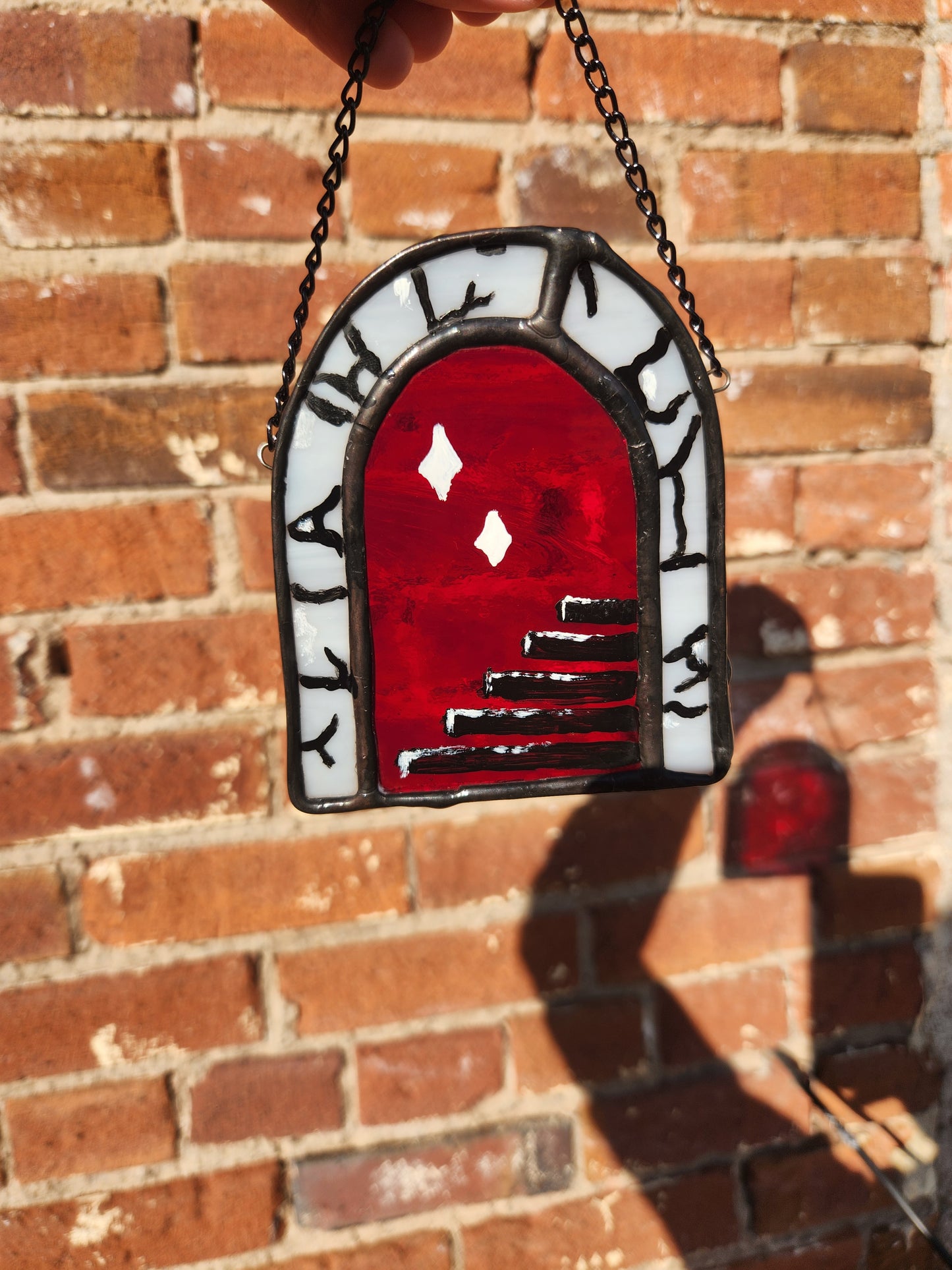 Dimension Door Stained Glass