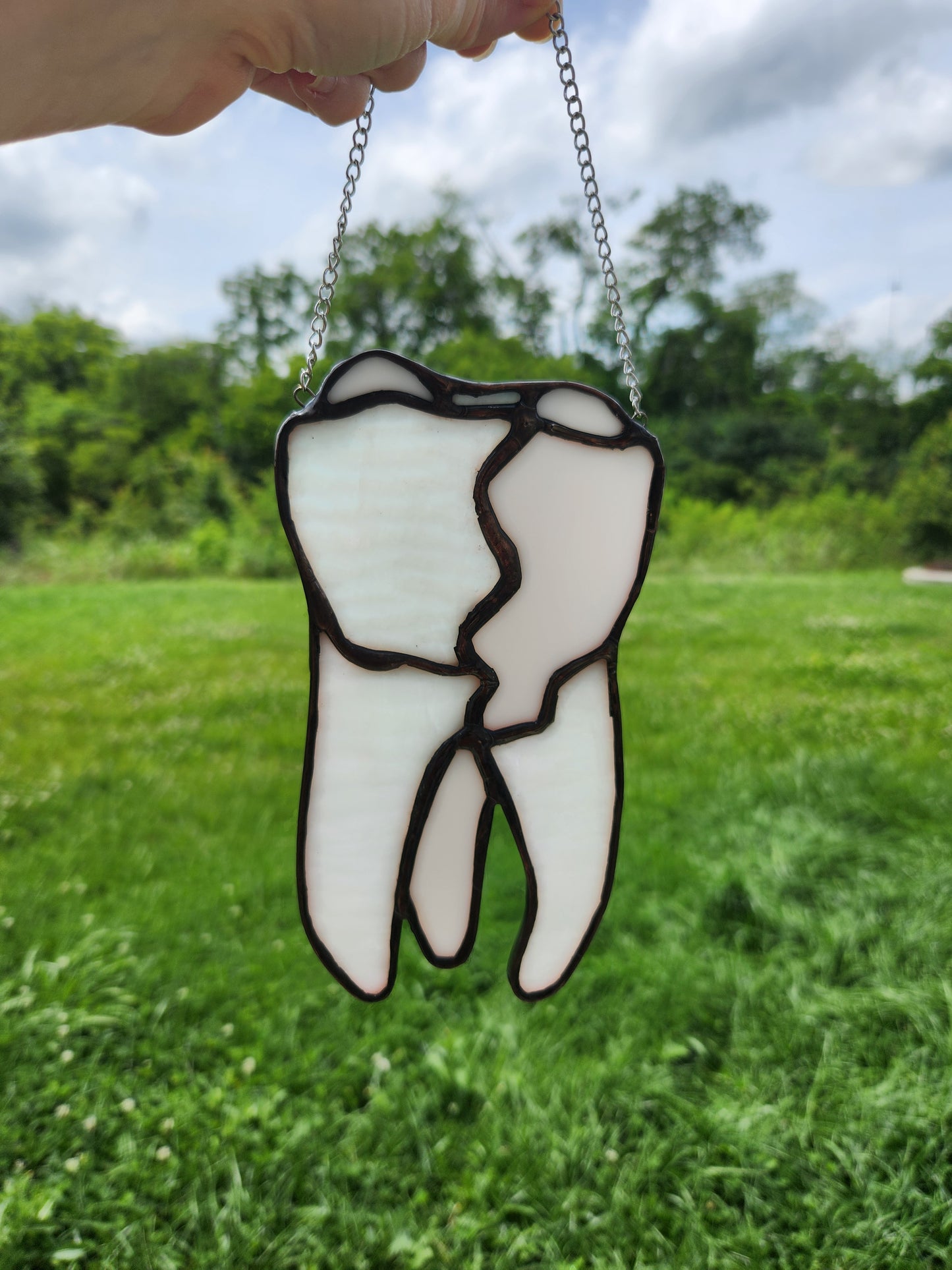 Large Tooth - White (Made to Order)