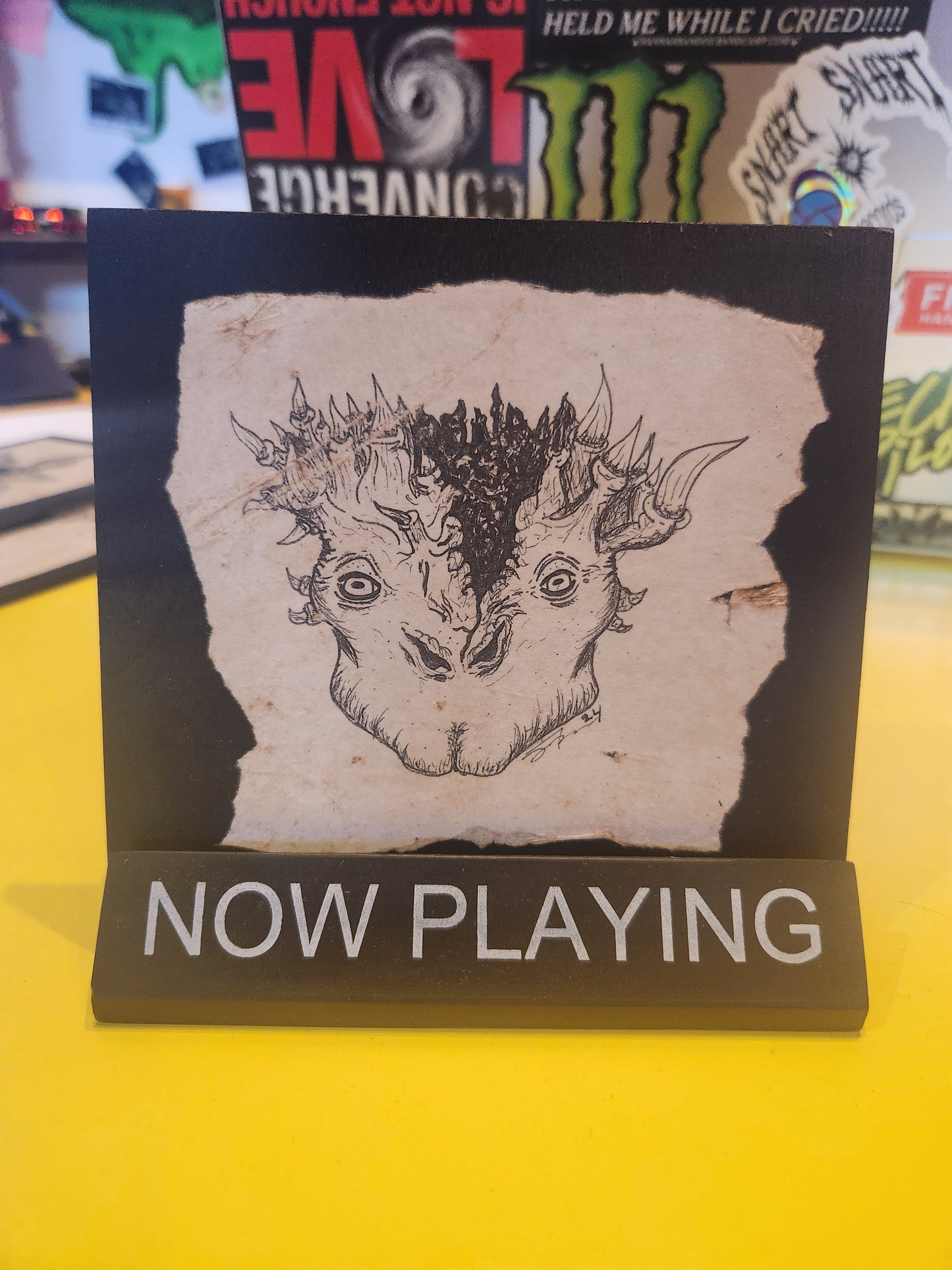 Medium Wood Mounted Print by Jesse Thompson
