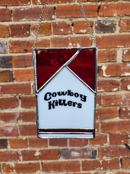 Cowboy Killers Stained Glass