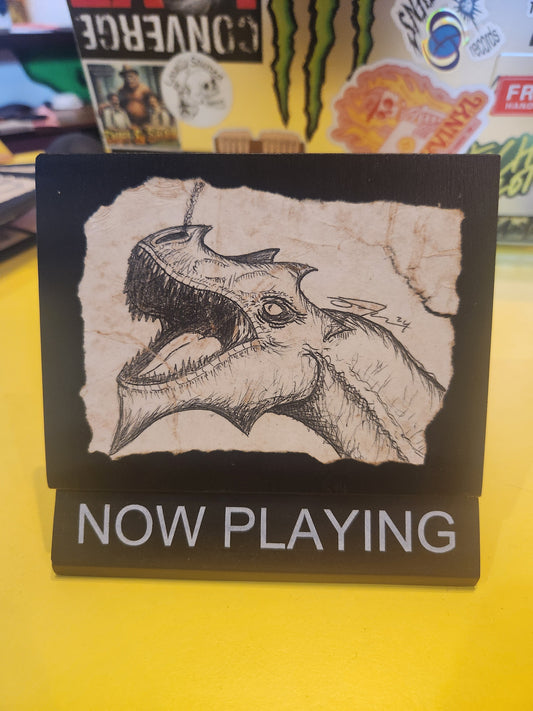 Small Wood Mounted Print by Jesse Thompson
