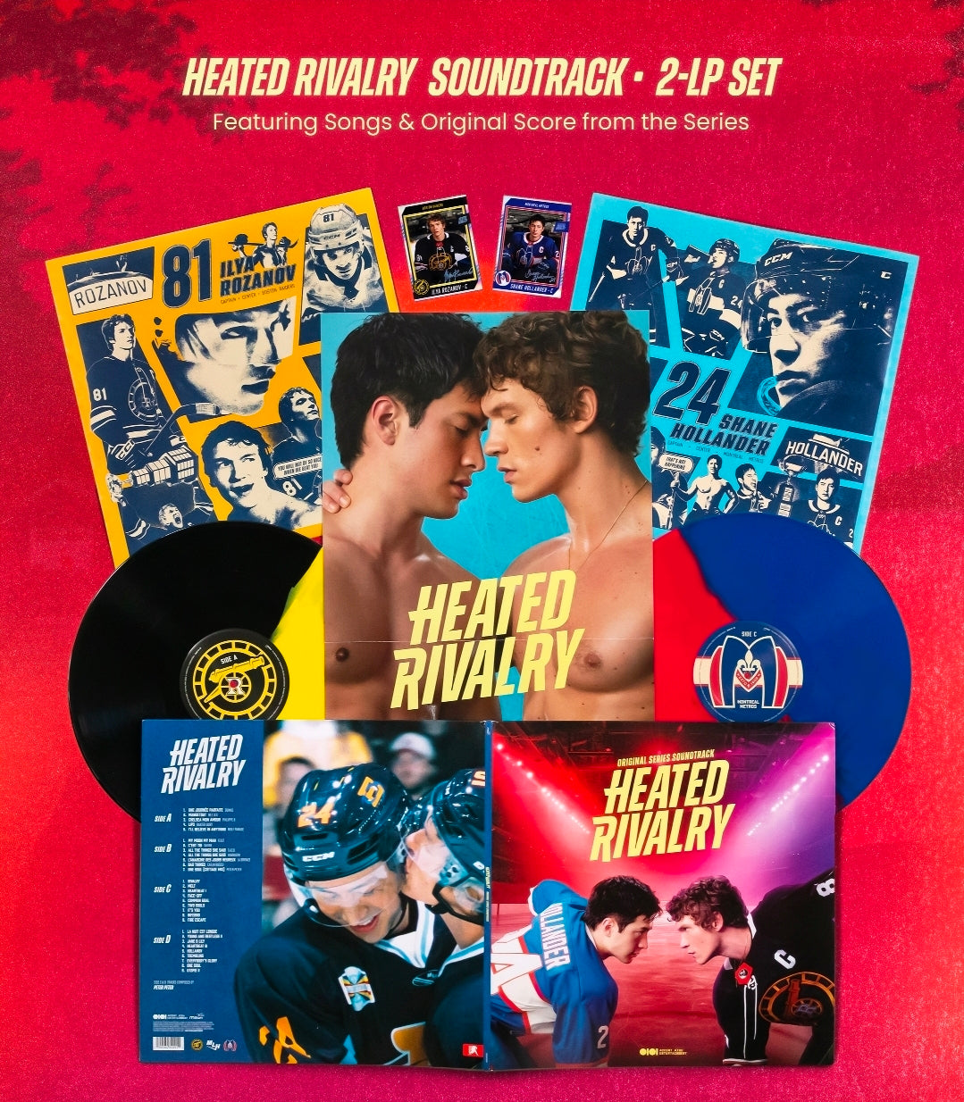 Heated Rivalry Official Soundtrack LP Preorder 07/10/2026