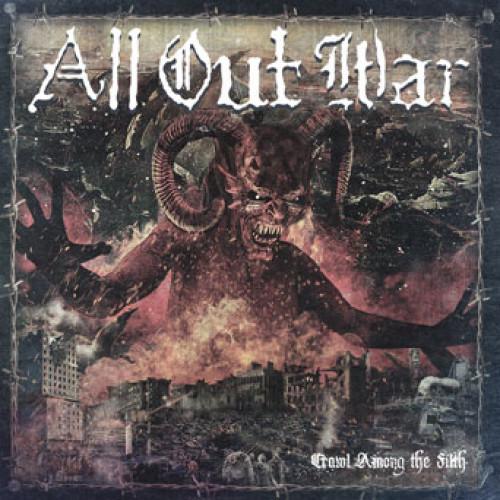 All Out War "Crawl Among The Filth" - LP - Color Vinyl