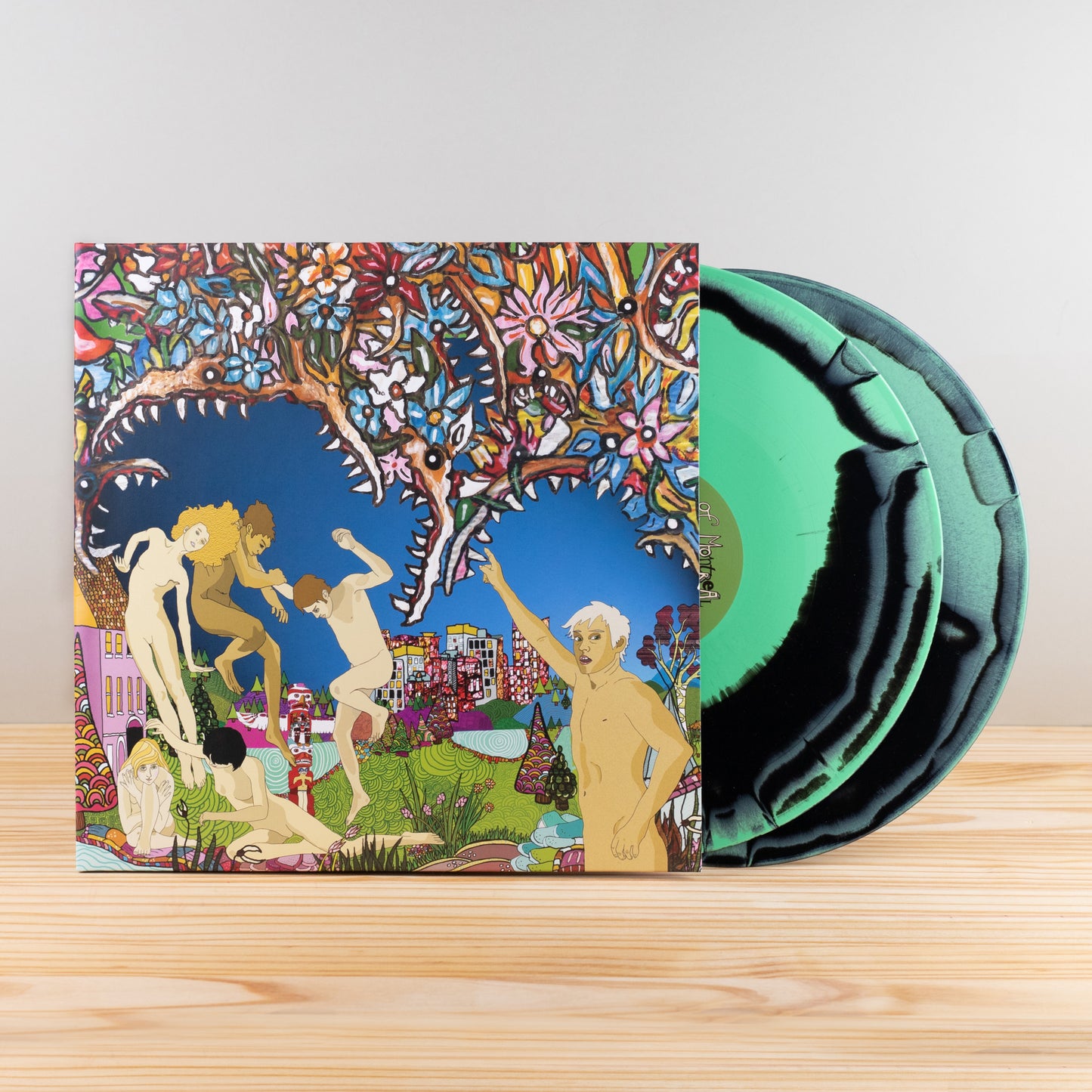 of Montreal - Skeletal Lamping Vinyl 2xLP (Green/Black Mix)