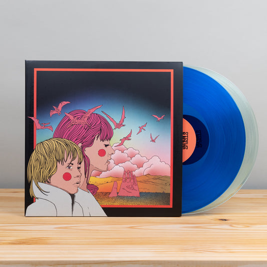 STRFKR - Reptilians (10-Year Anniversary Edition) Vinyl 2xLP (Coke Bottle Clear & Clear Blue)