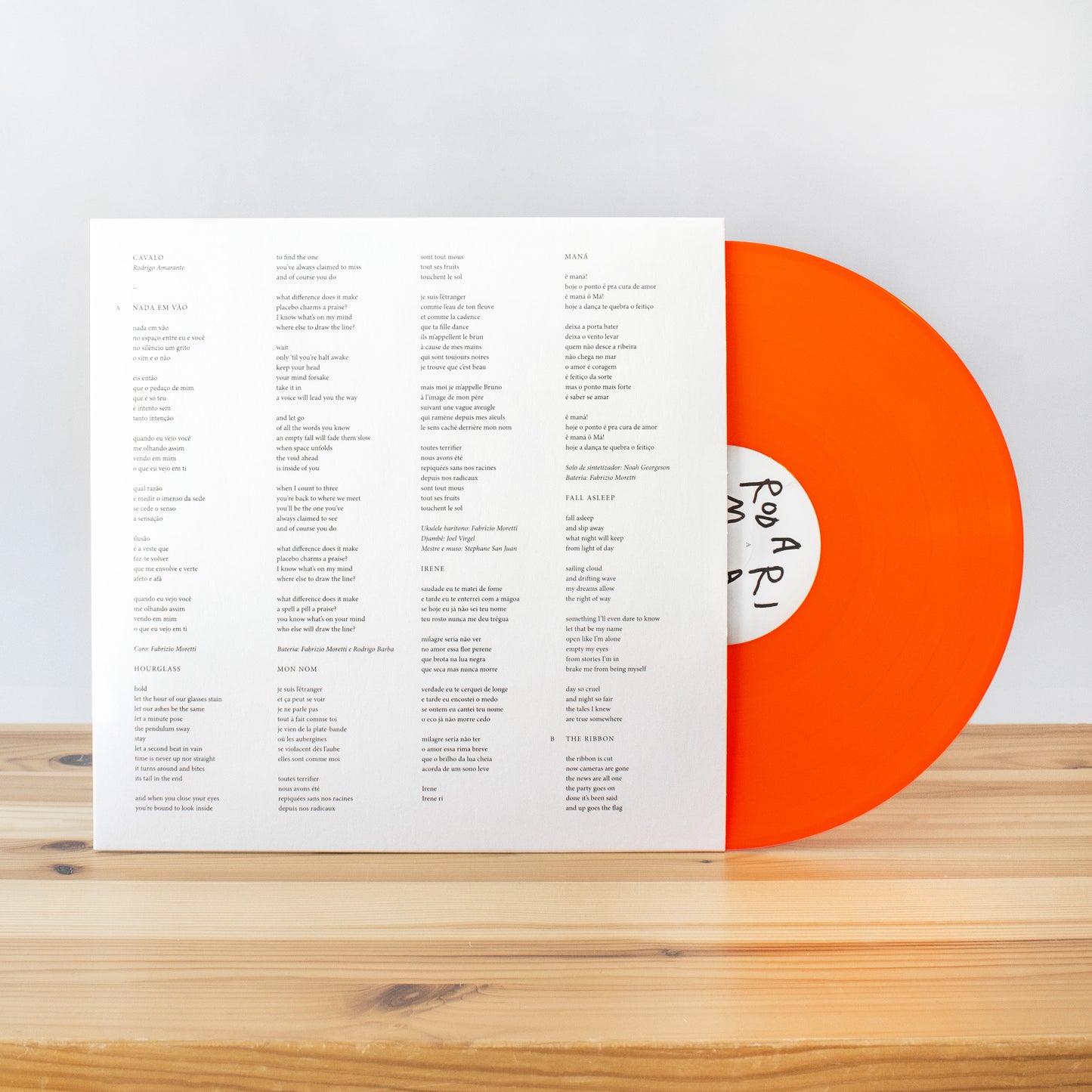 Rodrigo Amarante - Cavalo Vinyl (Neon Orange) LP