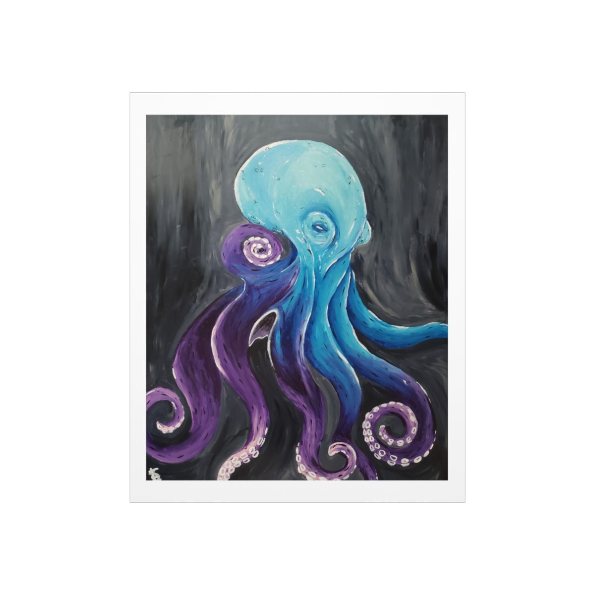 Octopus 8.5x11in Print