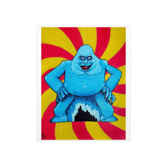 Abominable Sno’man 8.5x11in Print